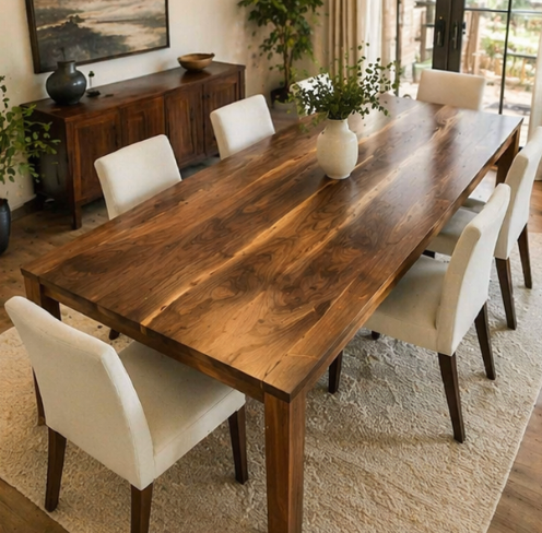 Black Walnut Dining Table - Custom Walnut Table - Large Black Walnut Table - All Sizes!
