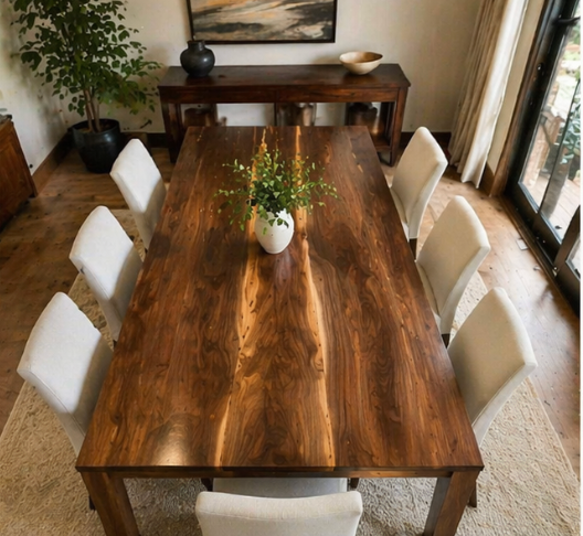 Black Walnut Dining Table - Custom Walnut Table - Large Black Walnut Table - All Sizes!