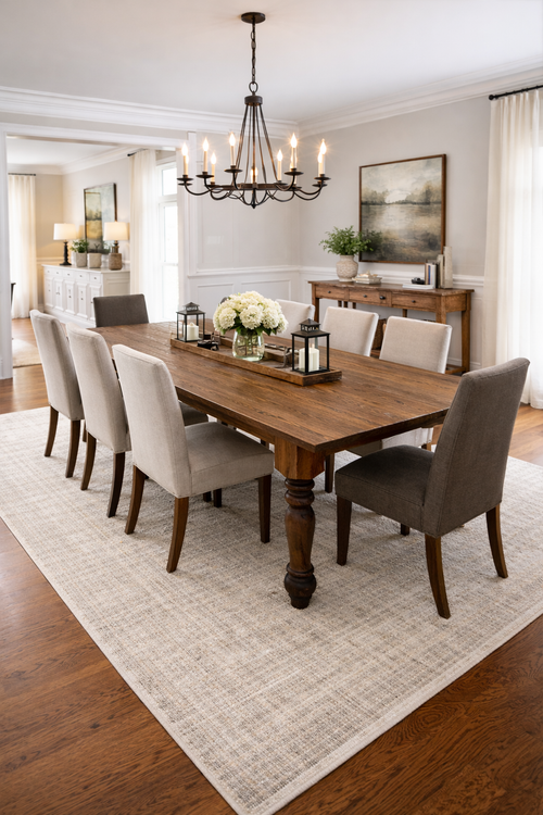 Custom Dining Table - Large Dining Table - Modern Table - Farmhouse Table - 10-Foot Table, 12-Foot Table, 14-Foot Table - All Sizes!